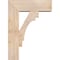 Ekena Millwork Merced Block Smooth Bracket w/ Offset Brace, Douglas Fir, 7 1/2"W x 22"D x 30"H BKT0806X22X30MRC05SDF - alternate 3